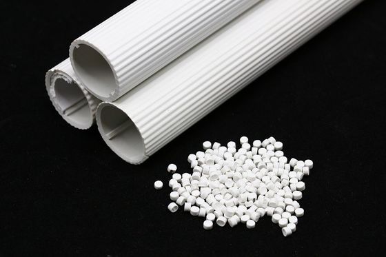 Anti penuaan Transparansi Pipa PVC Senyawa Umum Plastik