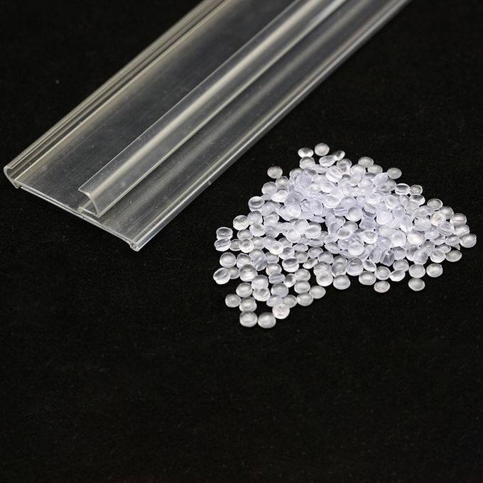 Shore D80 1.3g / Cm3 Resisransi Oli Senyawa Pvc Fleksibel 2