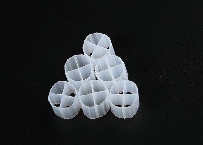 Filter Tempat Tidur Bergerak Biologis Putih 25X4mm Anaerobik 1